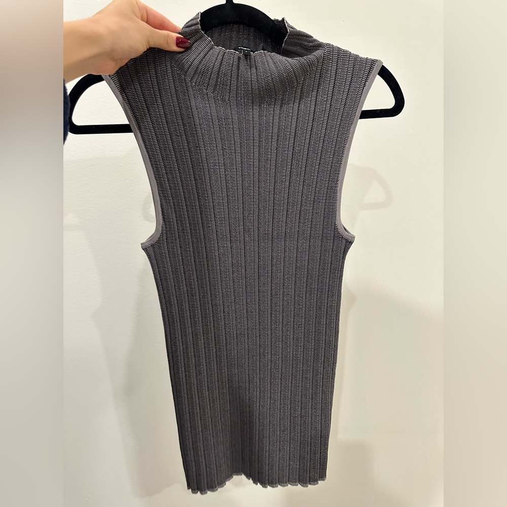 THEORY MINI TURTLENECK TANK